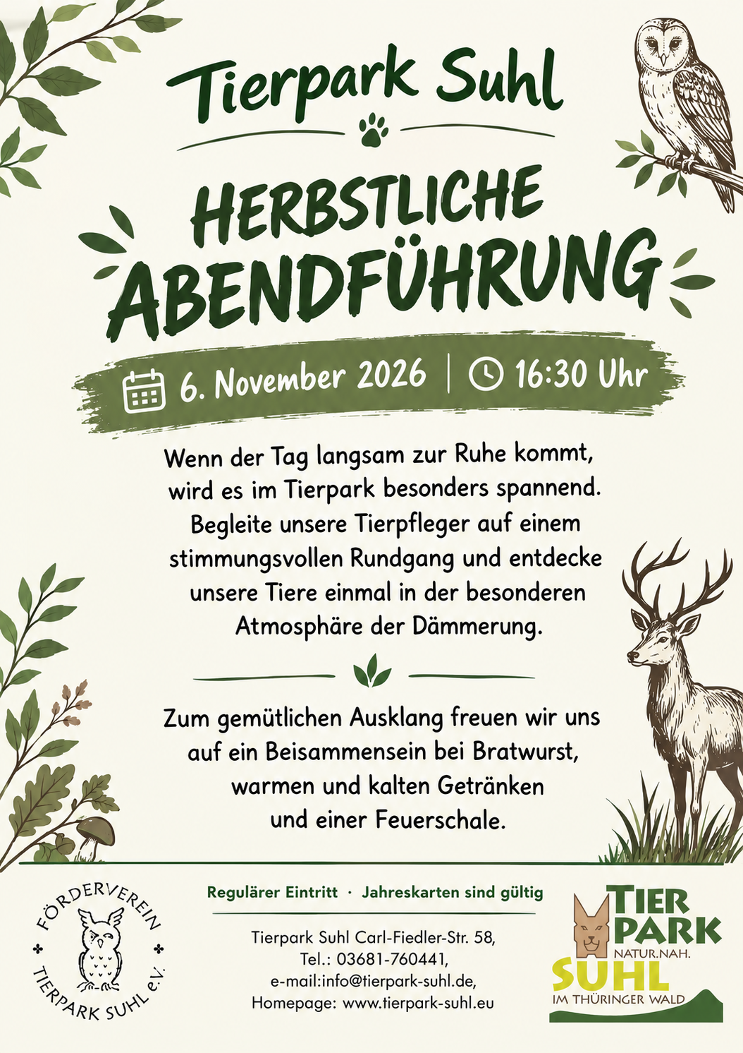 Abendführung Herbst