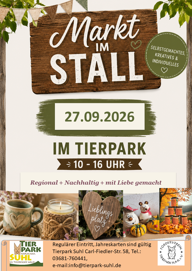Markt im Stall Flyer